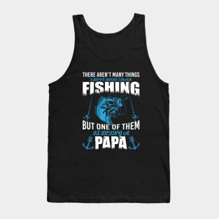 Fishing Papa Tank Top